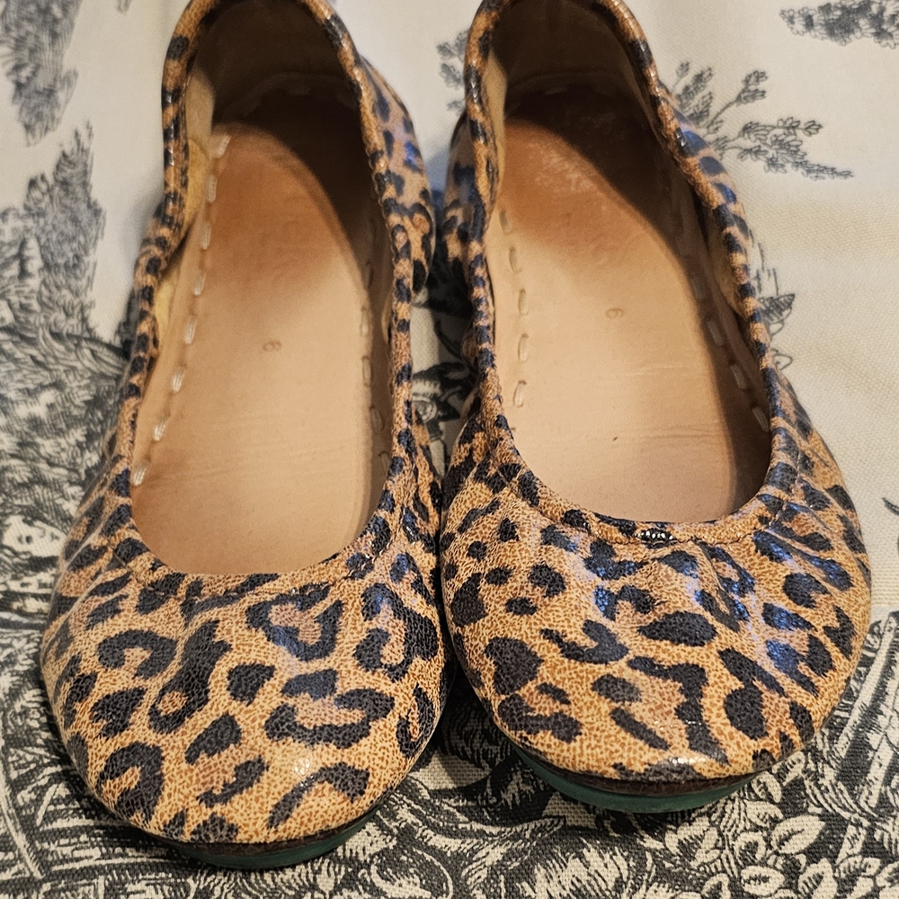 Tieks Brown and Black Flats Timeless Comfort